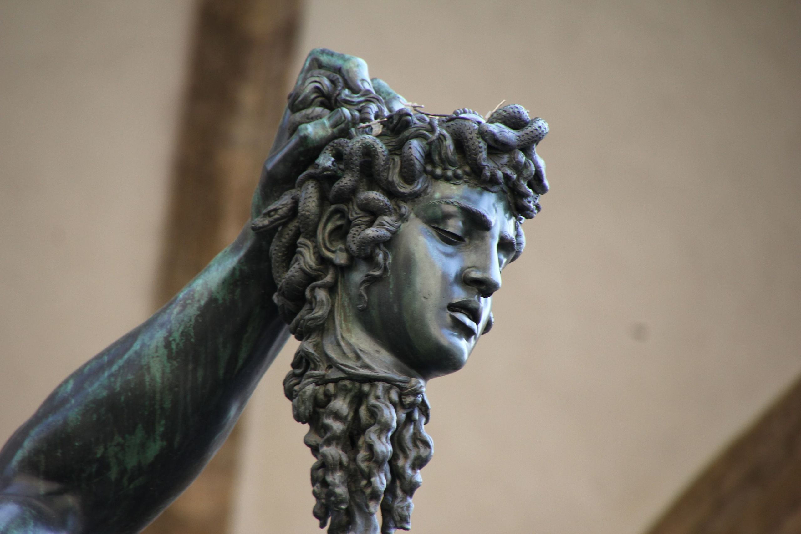 Medusa's head. Photo: Gianni Careddu / Wikimedia Commons