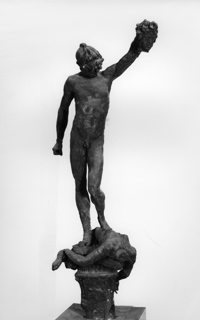 Benvenuto Cellini, Model for Perseus with the Head of Medusa (1545-1549; wax, height 72 cm; Florence, Museo Nazionale del Bargello)