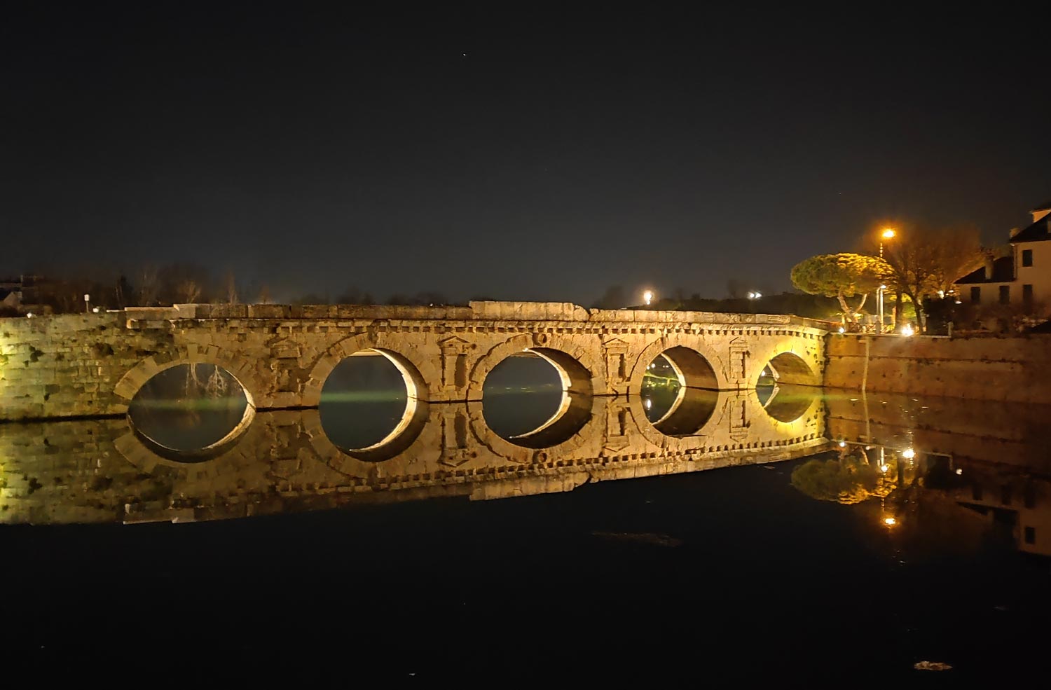 Le pont de Tibère