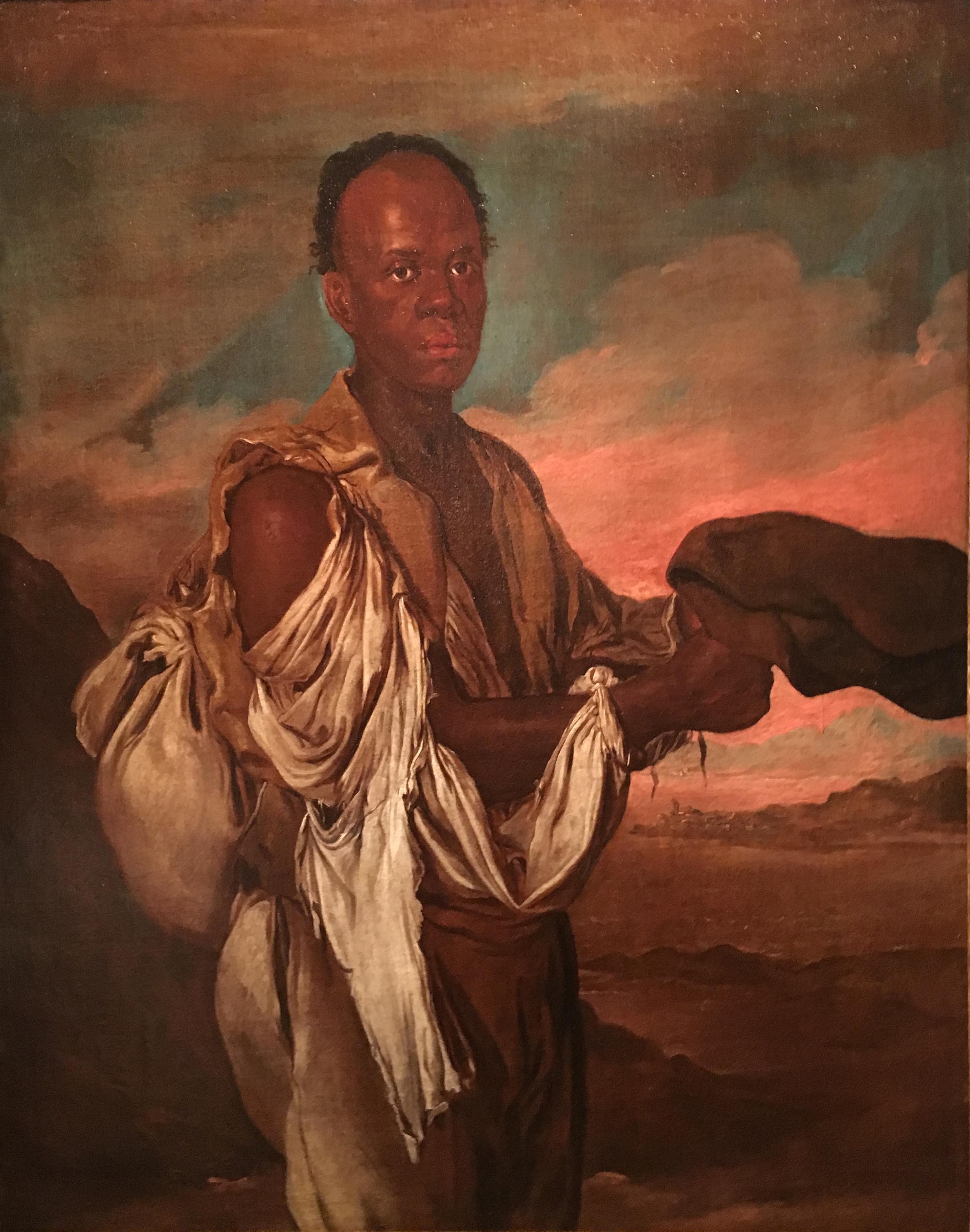 Giacomo Ceruti, Mendicante moro (1725-1730 circa; olio su tela, 117,5 × 93,5 cm; Robilant + Voena, Londra - Milano - New York - Parigi)