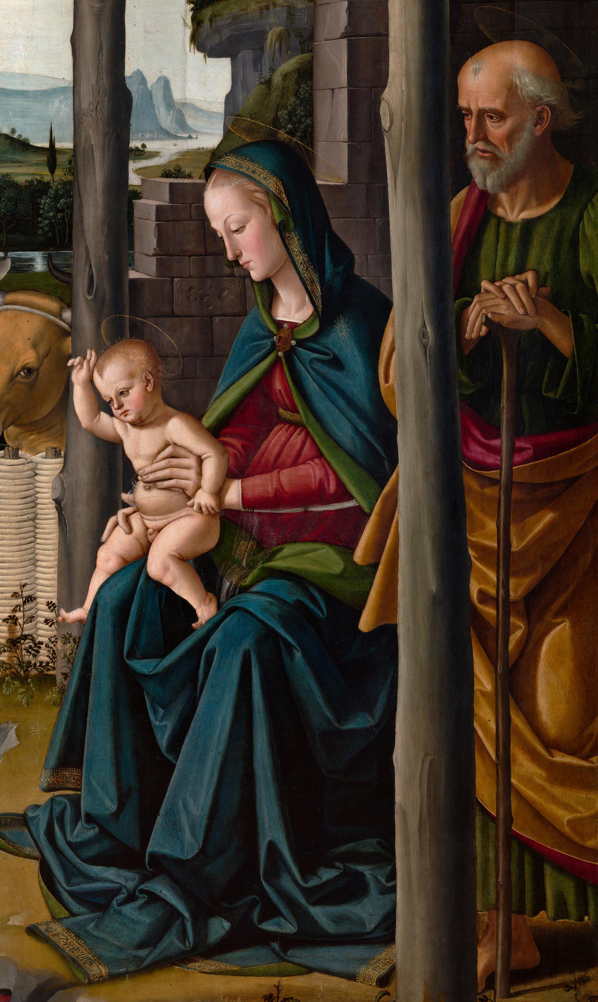 Detail of the Holy Family