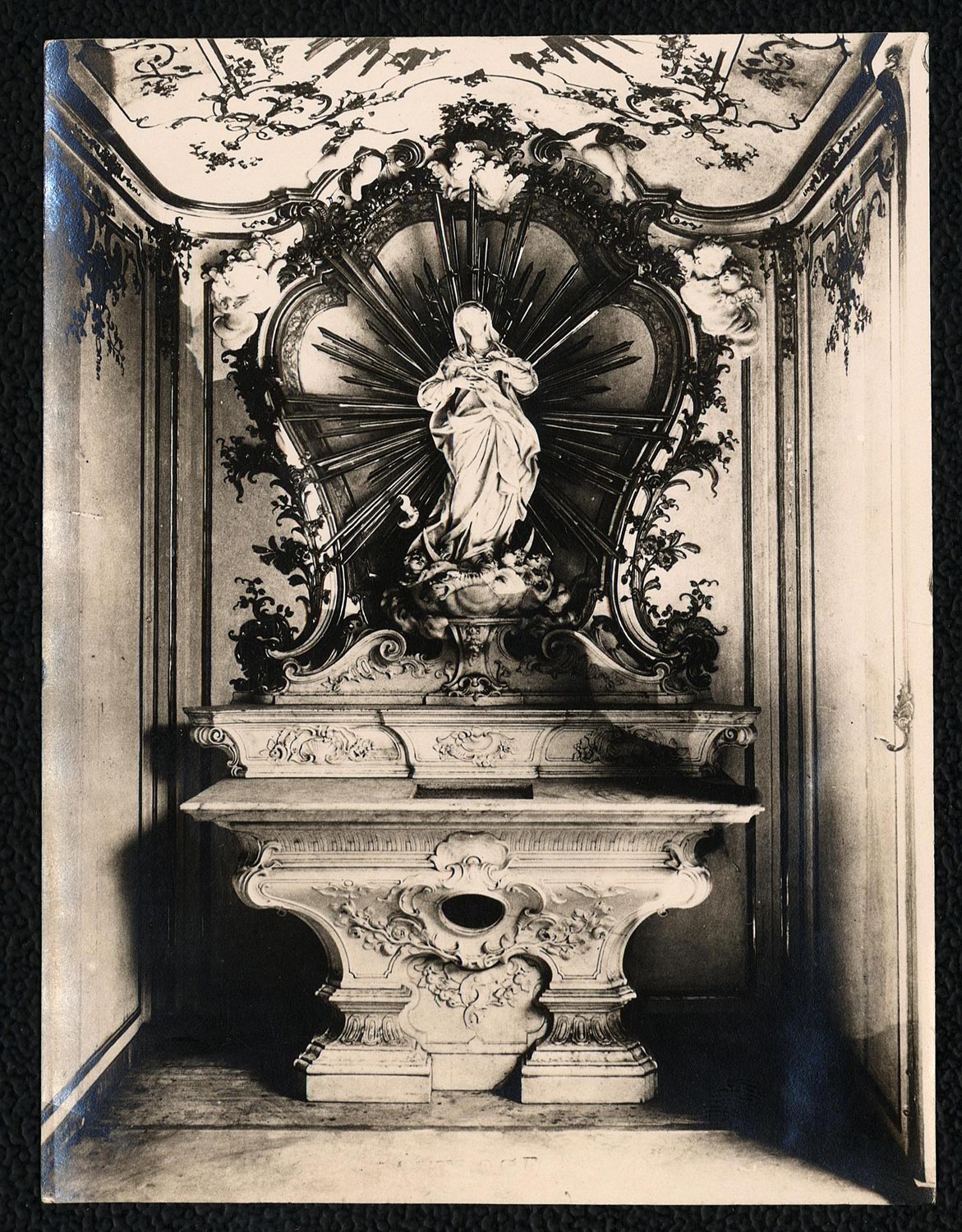 Cappella del Palazzo Lomellini - Doria Lamba - Ponzone, fine XIX secolo, fotografia, Collezione Privata
 Cappella del Palazzo Lomellini - Doria Lamba - Ponzone, fine XIX secolo, fotografia, Collezione Privata