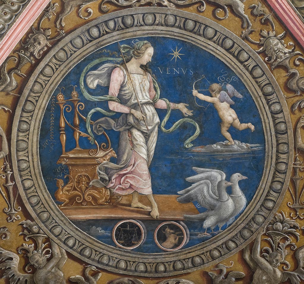 Dettaglio della figura di Venere