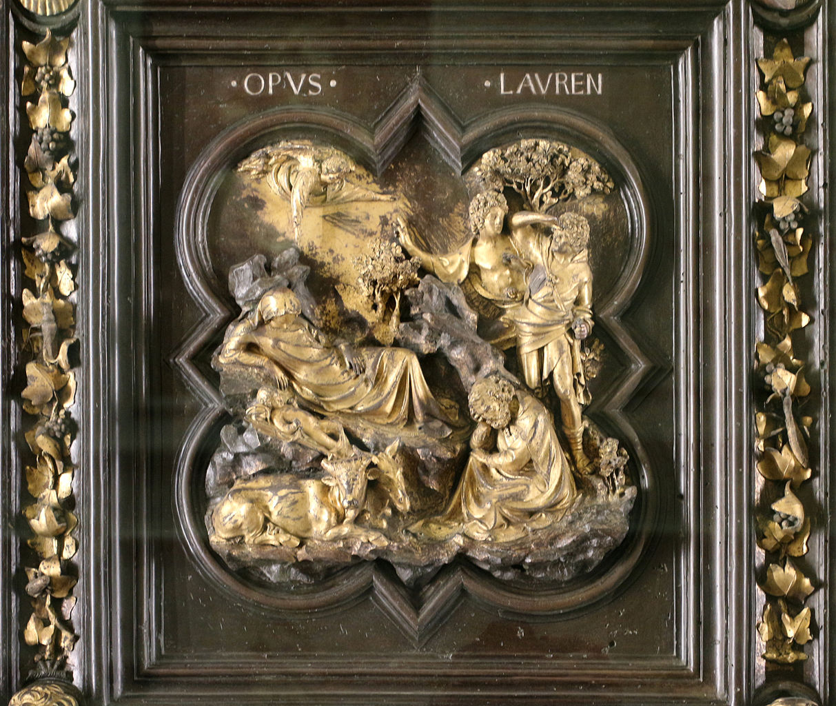 Lorenzo Ghiberti, North Gate, Nativity