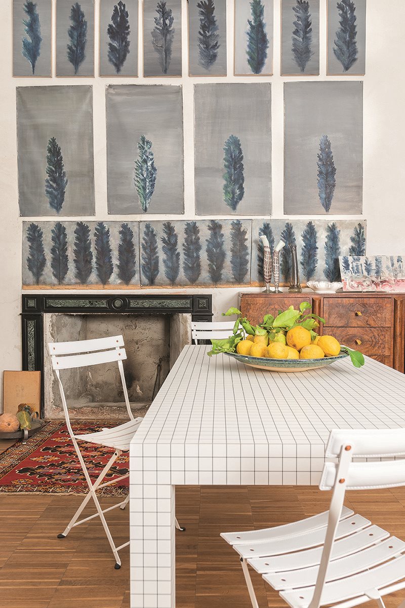 Quaderna series table. Photo: Zanotta