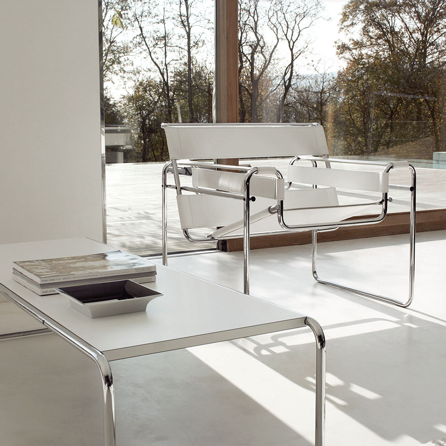 The Wassily chair currently manufactured by Knoll. Photo: Knoll