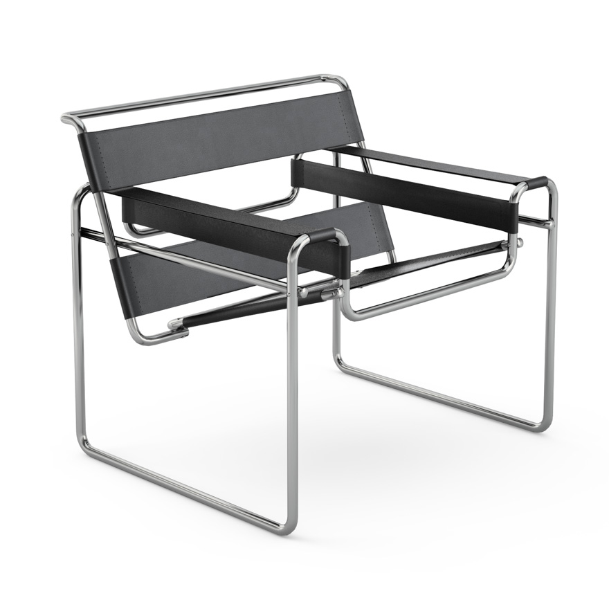 The Wassily chair currently manufactured by Knoll. Photo: Knoll