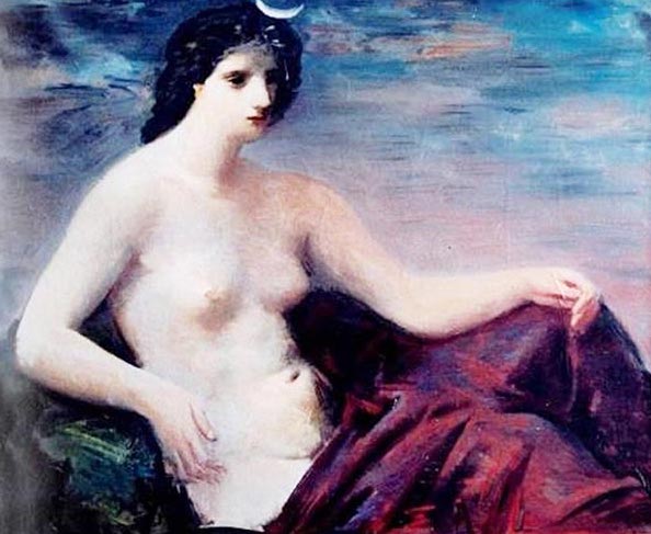 Diana (1930; olio su tela; Collezione privata)