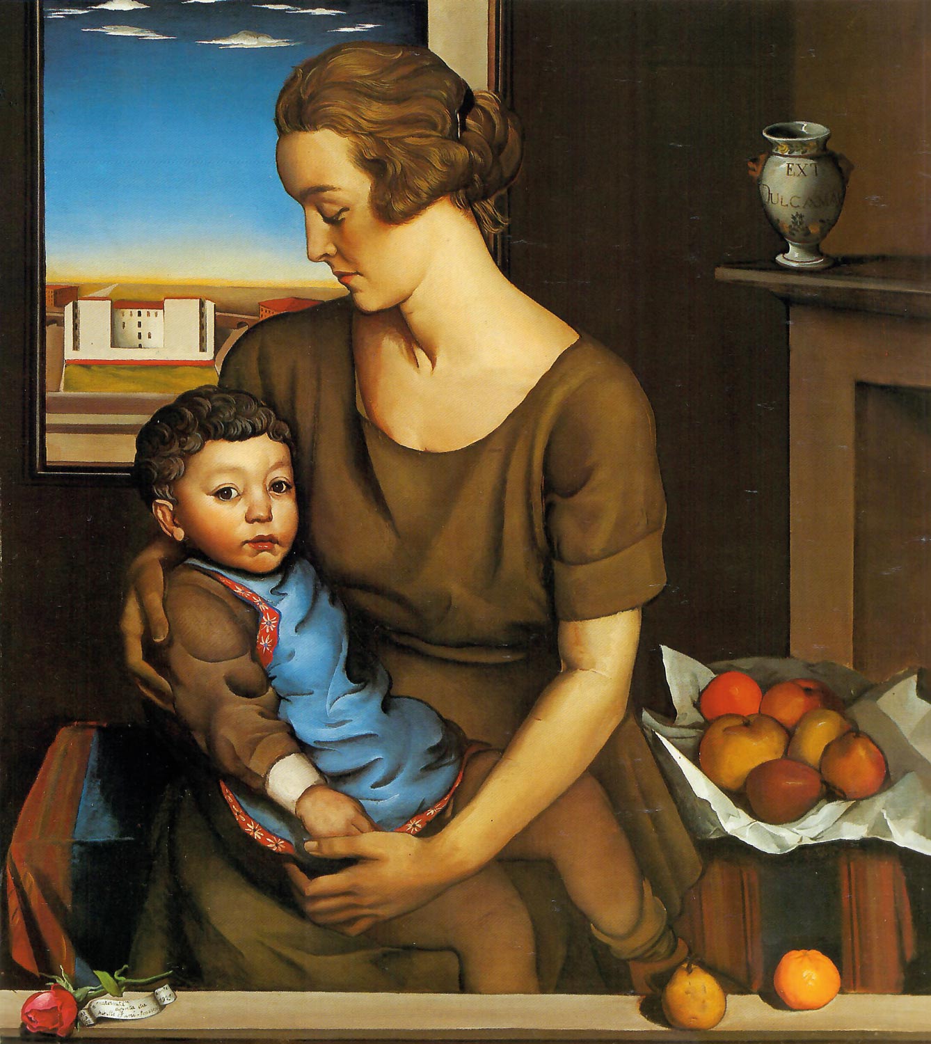 Maternità (1920-1921; olio su tela; Collezione privata)