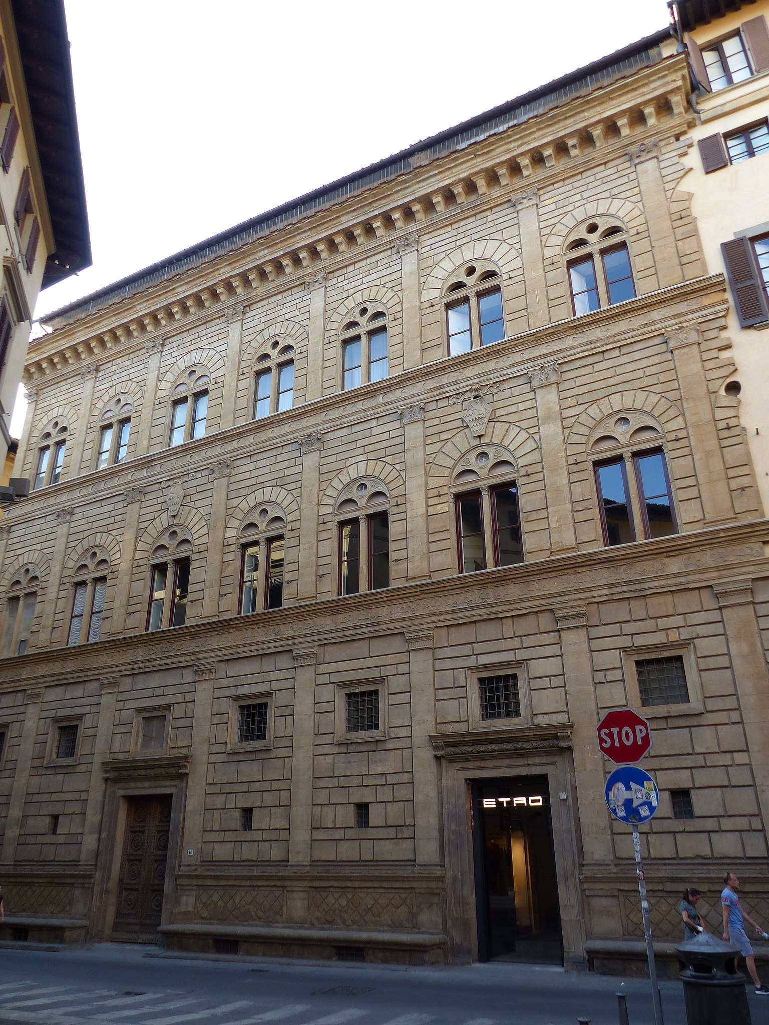 Leon Battista Alberti, Rucellai Palace (c. 1450-1460). Photo: Benjamín Núñez González