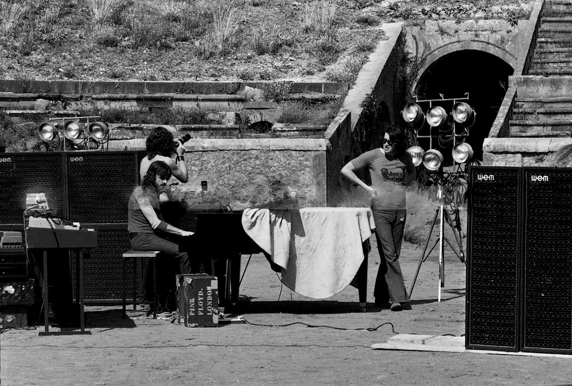 Jacques Boumendil, Pink Floyd: Live at Pompeii (1971), immagine digitale