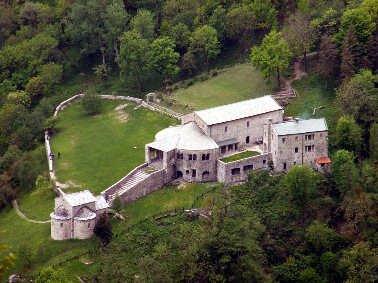 The complex from above