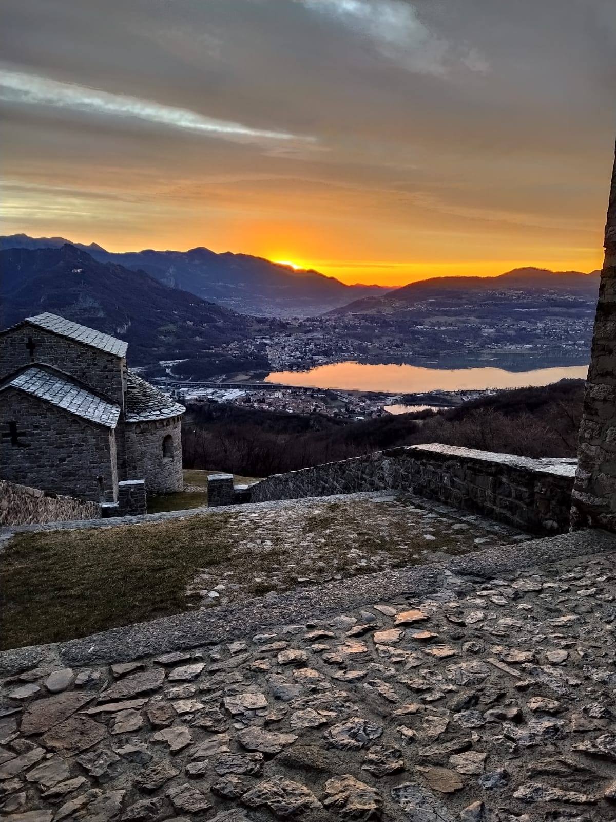 Abbey of San Pietro al Monte. Photo: Friends of San Pietro al Monte