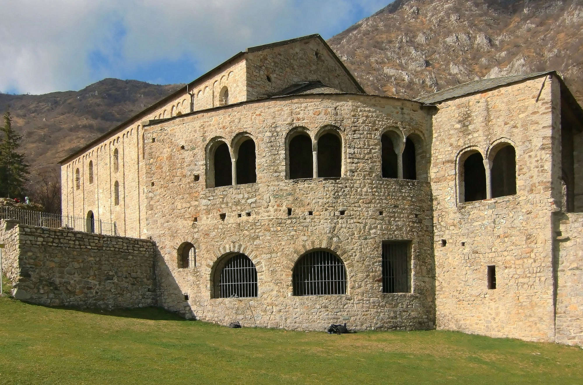 San Pietro al Monte Abbey. Photo: Wikimedia/Laurom