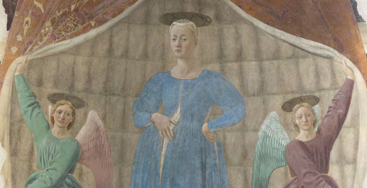 La Madonna Del Parto Piero Della Francesca La Madonna del Parto di Piero della Francesca