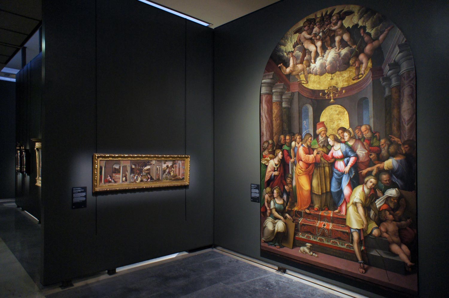 Bolonia, las salas renacentistas de la Pinacoteca Nazionale ...