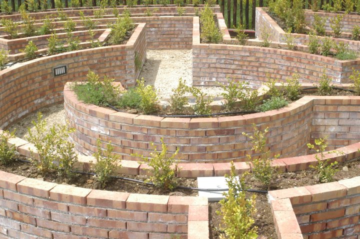 El laberinto del Arqueoparque de Basilea