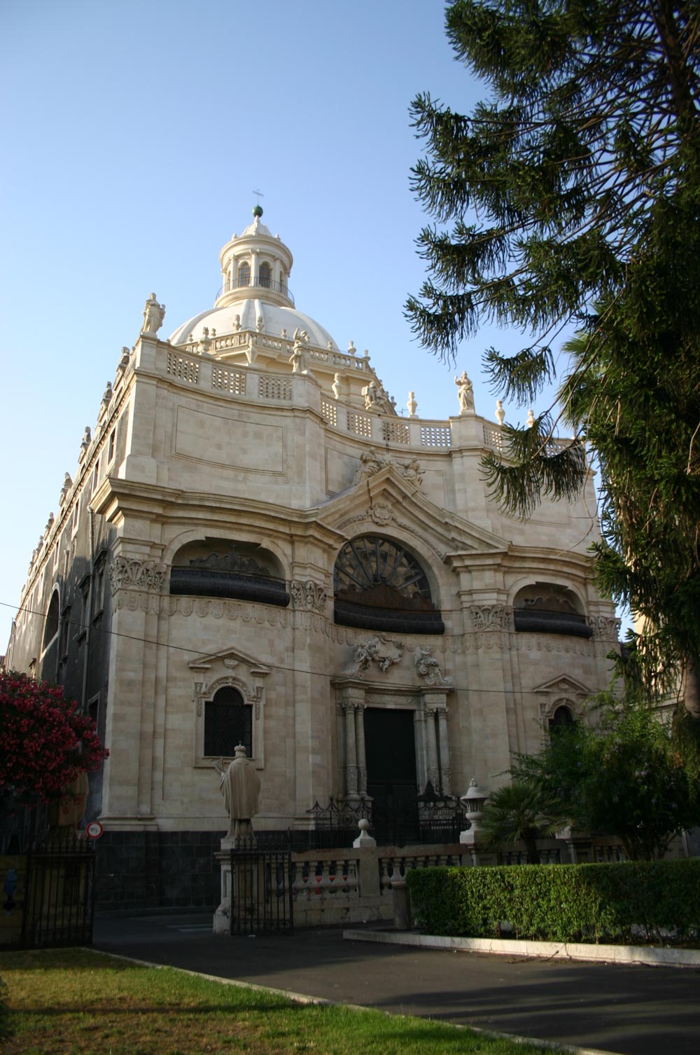 The church of the Abbey of St. Agatha