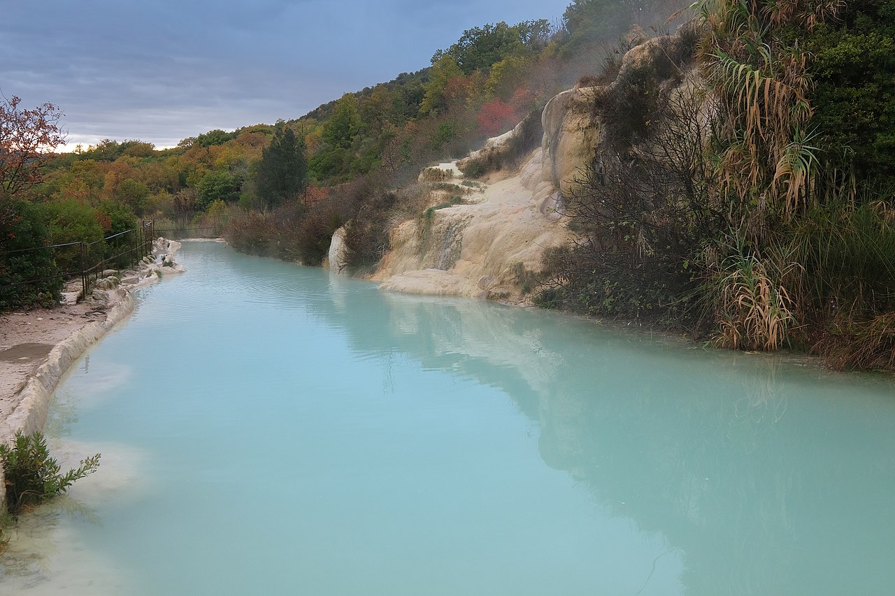 Bagno Vignoni, Parco dei Mulini. Photo: Andrea Bertozzi