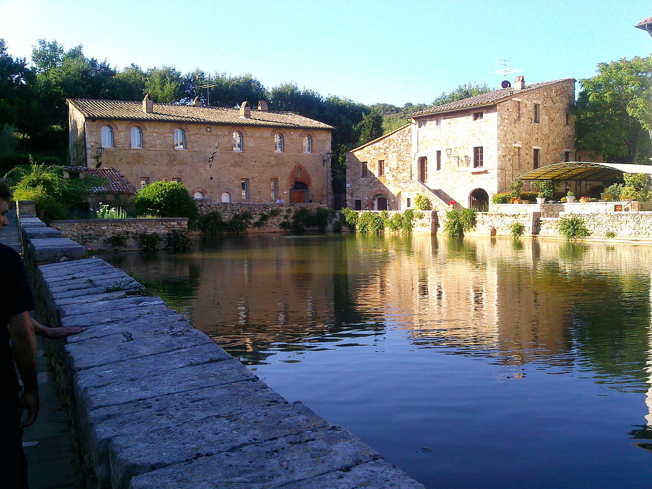 Bagno Vignoni. Foto: Wikimedia/Lepo55