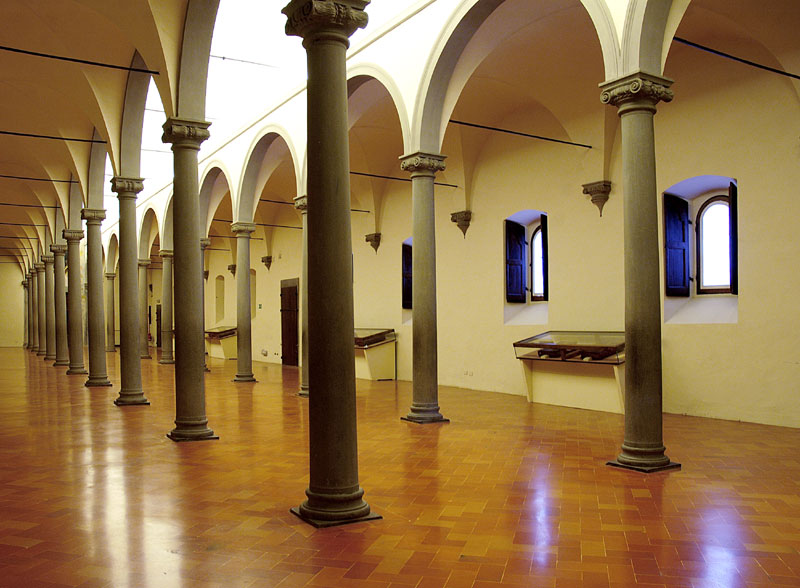 La biblioteca del convento. Foto: Mediateca di Palazzo Medici Riccardi