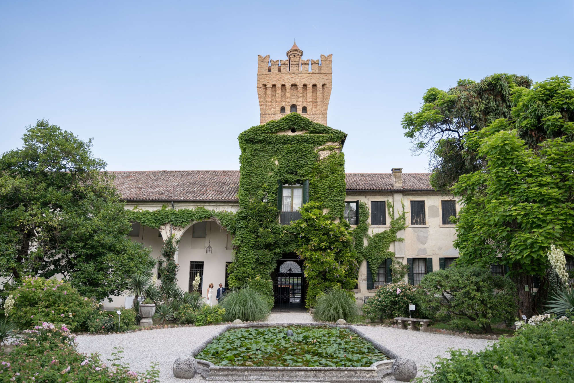 The Castle of San Pelagio. Photo: Castle of San Pelagio