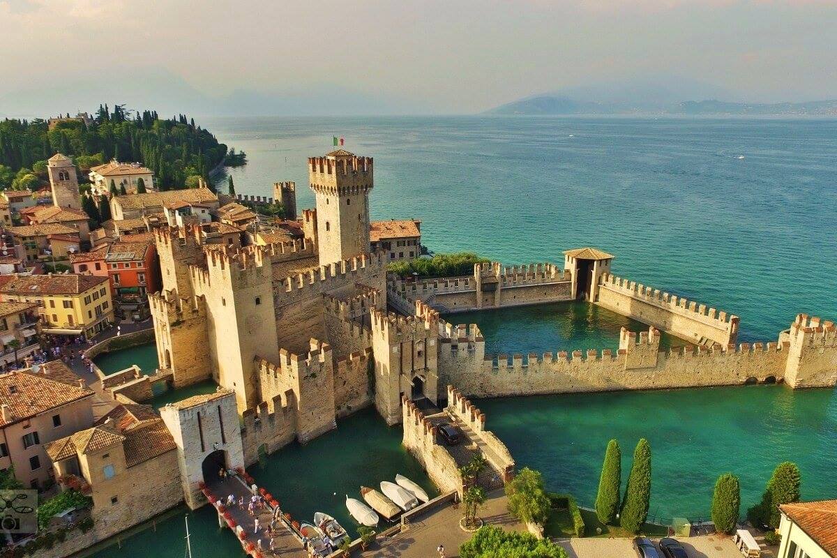 The Scaliger Castle In Sirmione A Medieval Jewel On Lake Garda The Scaliger Castle In Sirmione A Medieval Jewel On Lake Garda
