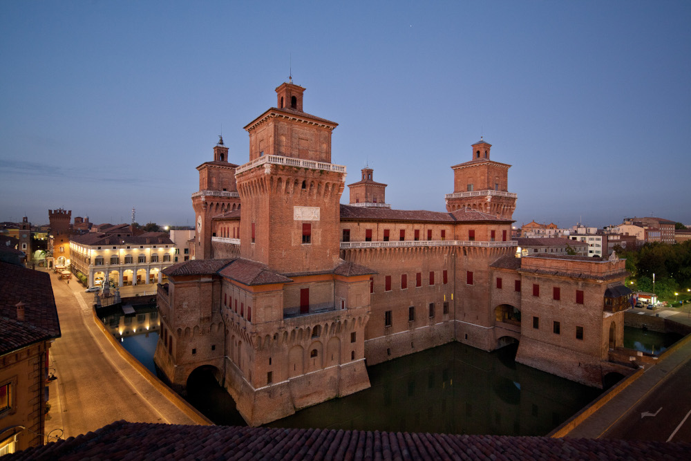 The Estense Castle in Ferrara. Photo by Luca Gavagna