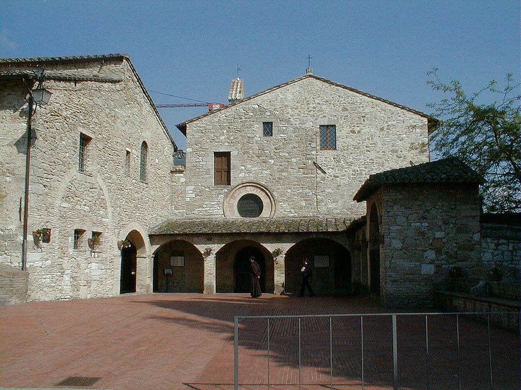 The church of San Damiano in Assisi