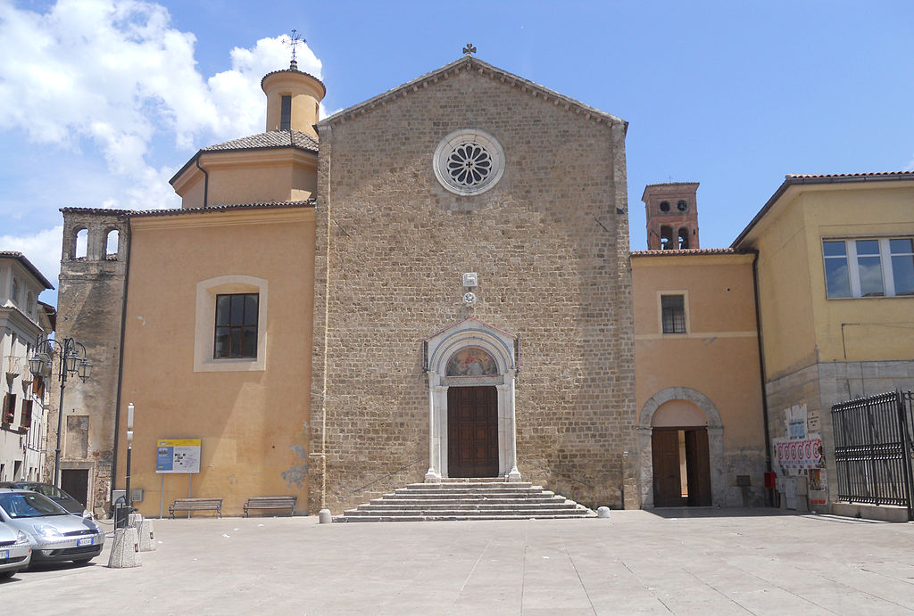 The church of St. Francis in Rieti