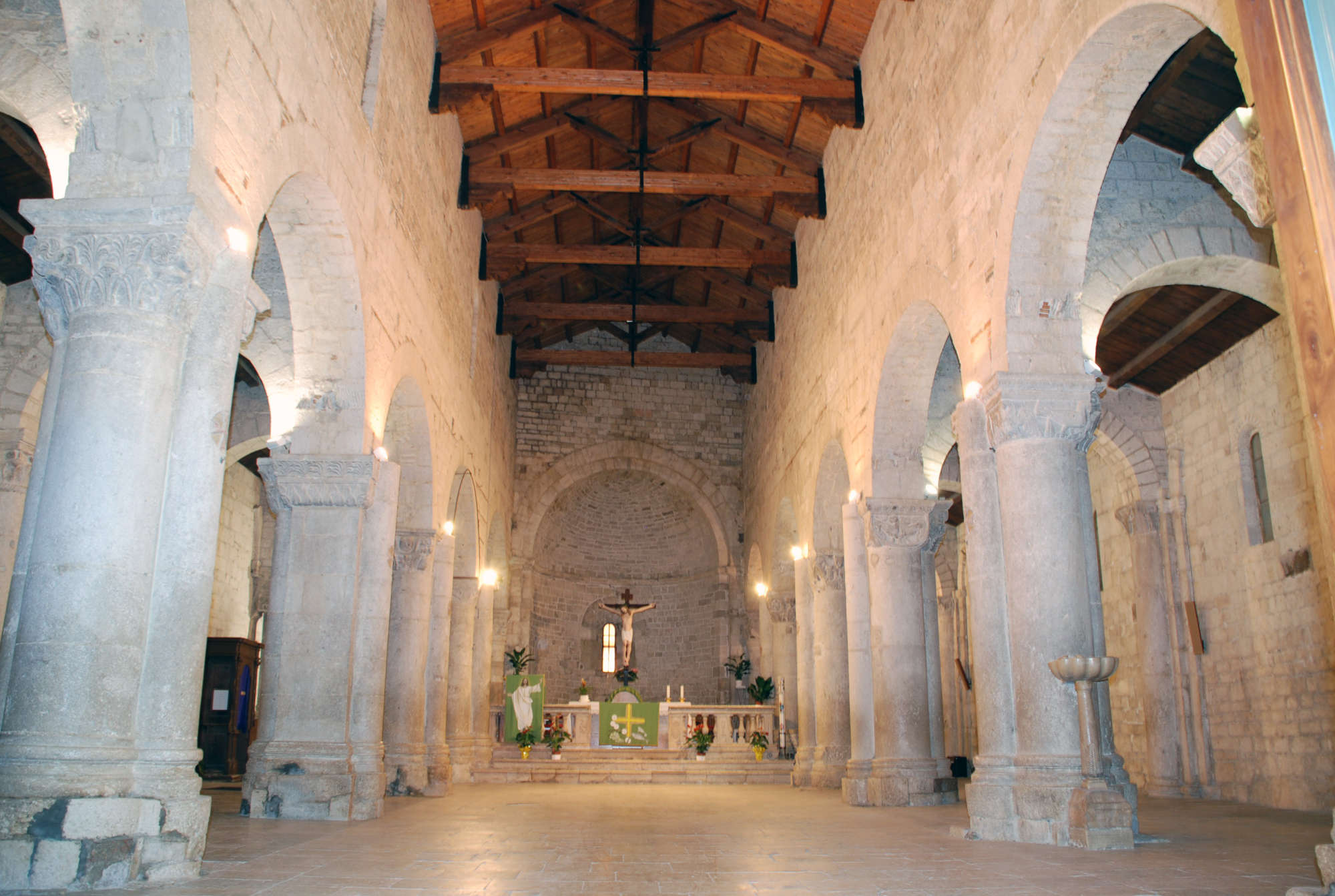 The church of San Giorgio in Petrella Tifernina. Photo: FAI Fondo Ambiente Italiano