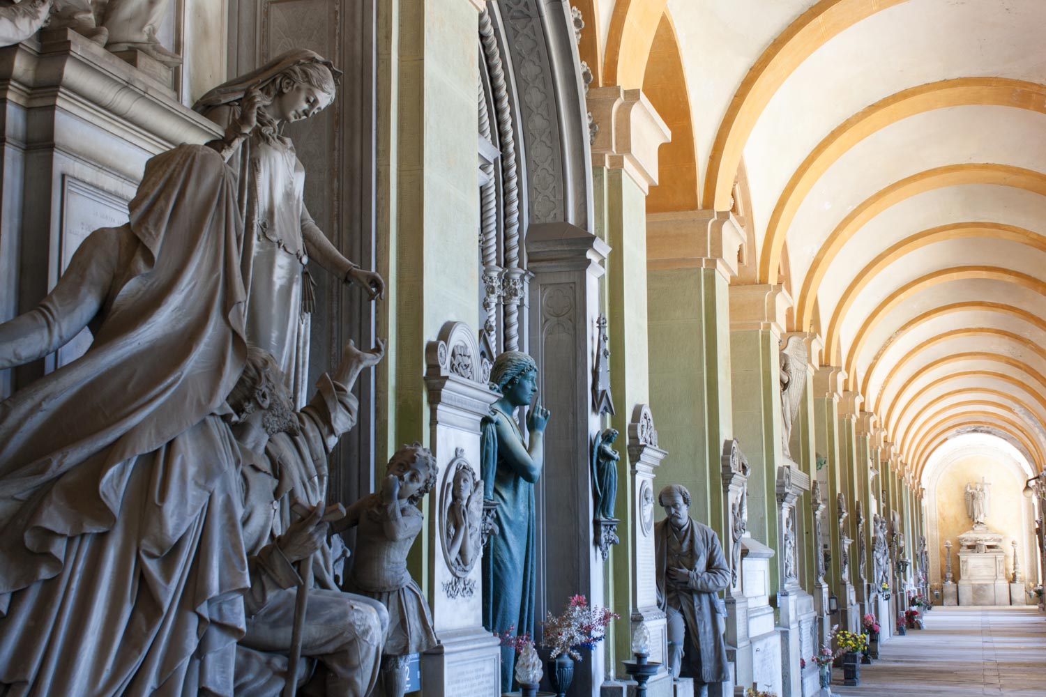 Staglieno Cemetery. Photo: Stefano Assereto / Municipality of Genoa