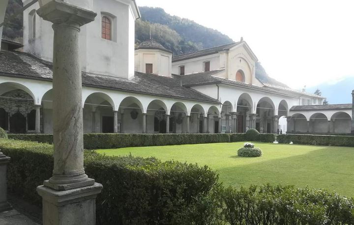 The collegiate church of San Lorenzo in Chiavenna