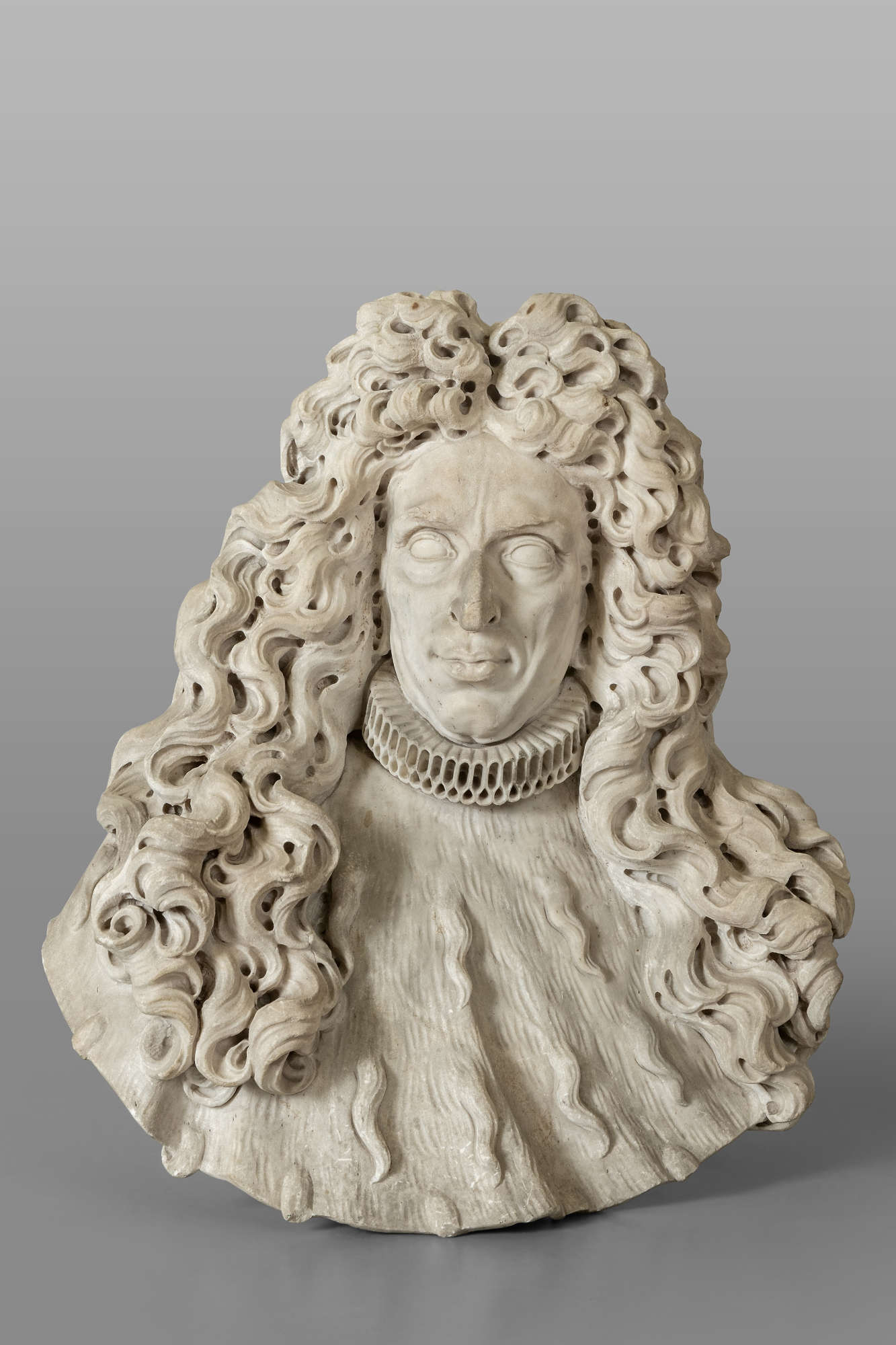 Domenico Parodi, Giovanni Antonio Giustiniani (busto in marmo bianco, altezza 75 cm)