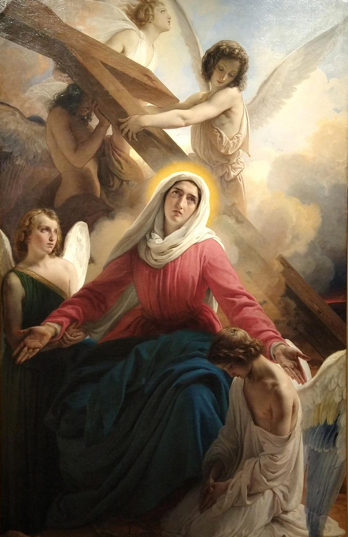 Our Lady of Sorrows by Francesco Hayez