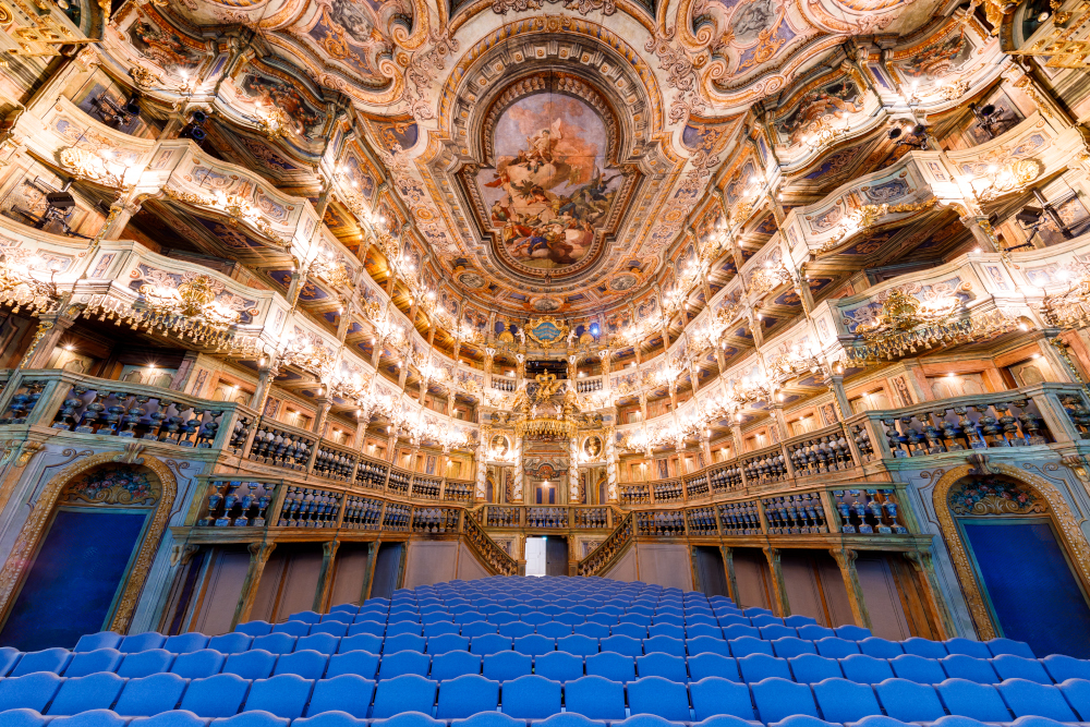 Margraves Opera House. Photo by Loic Lagarde / Bayreuth Marketing & Tourismus GmbH