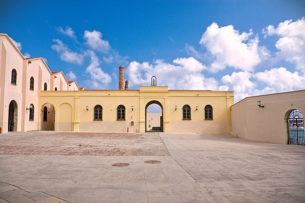 Favignana, the Villa and the Tonnara. Photo: Antonino Furnari