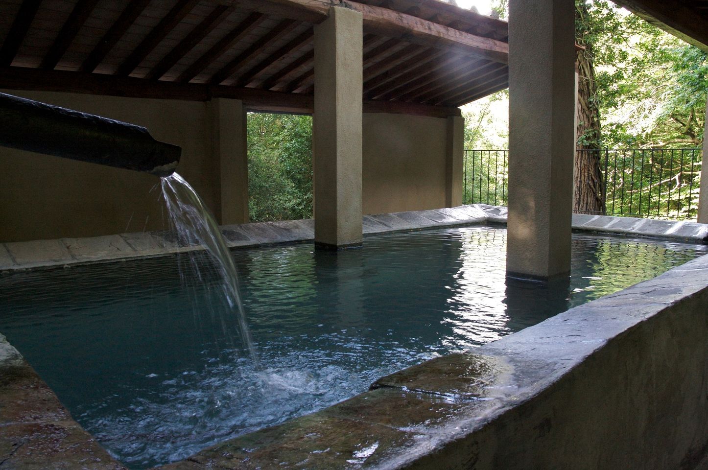 The thermal baths of Sasso Pisano