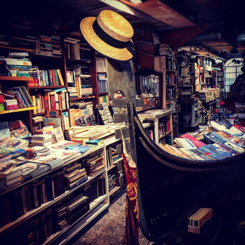 Acqua Alta Bookstore. Photo: Acqua Alta Bookstore