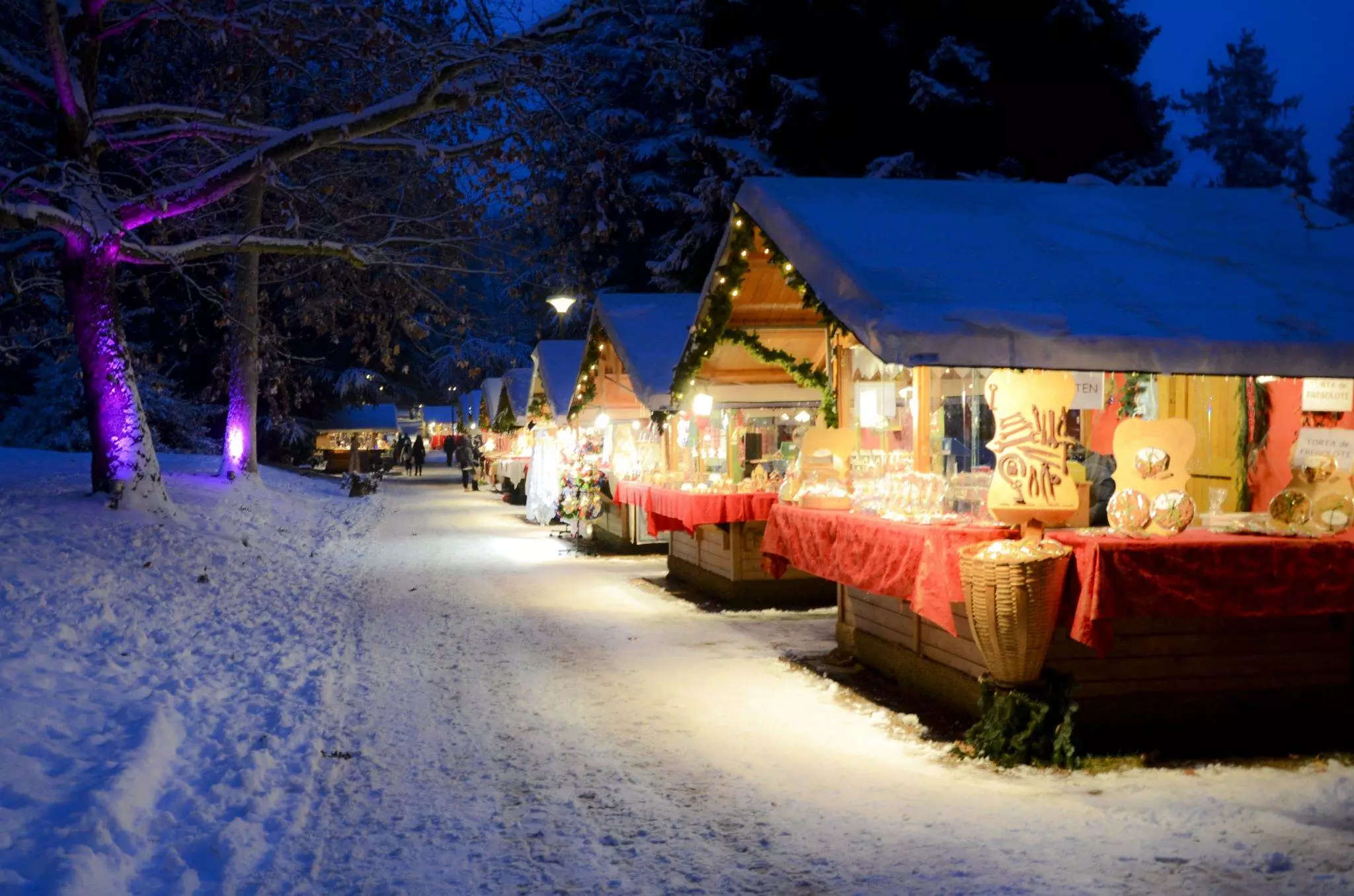 The Levico Terme Christmas market