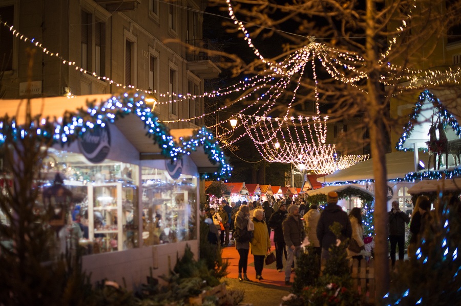 The Christmas market in Rovereto
