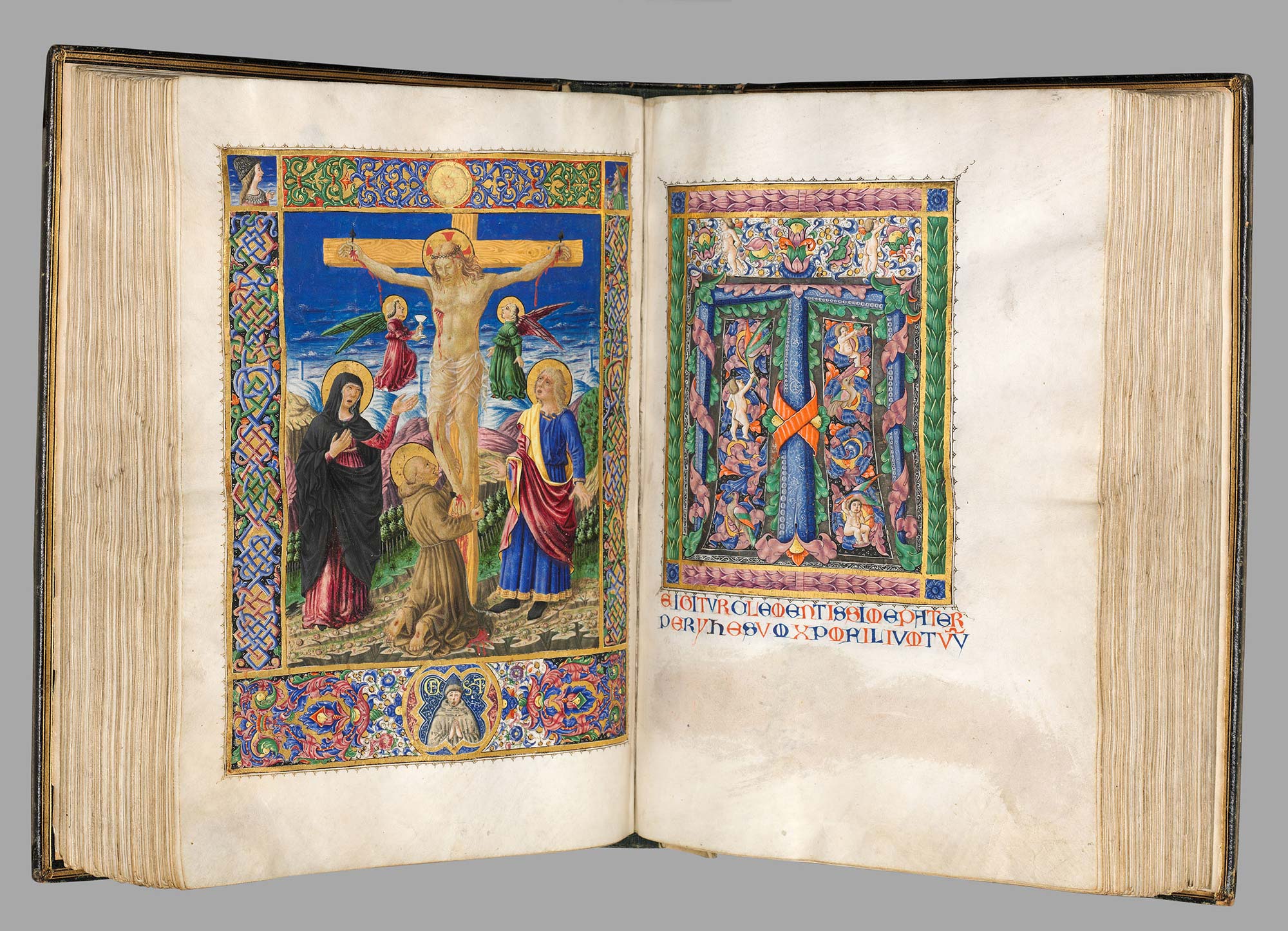 Bartolomeo e Giapeco Caporali, Messale Caporali (1469; tempera e foglia d'oro su pergamena; Cleveland, Cleveland Museum of Art)
 Bartolomeo e Giapeco Caporali, Messale Caporali (1469; tempera e foglia d'oro su pergamena; Cleveland, Cleveland Museum of Art)