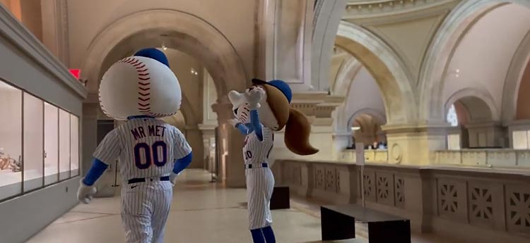 New York’s Major League Baseball team has offered museum tickets to fans