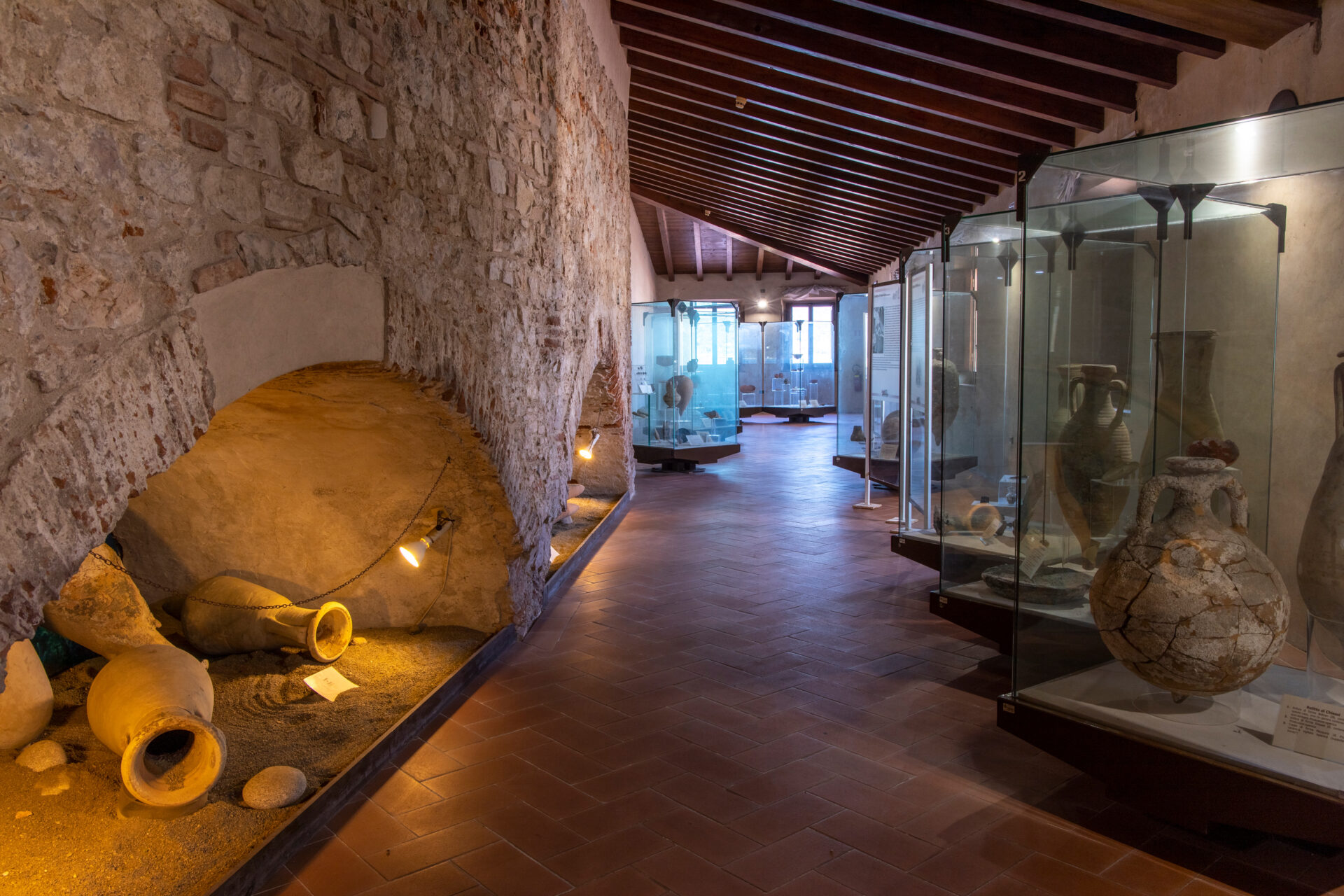 Linguella Archaeological Museum. Photo: Tuscan Archipelago Museum System