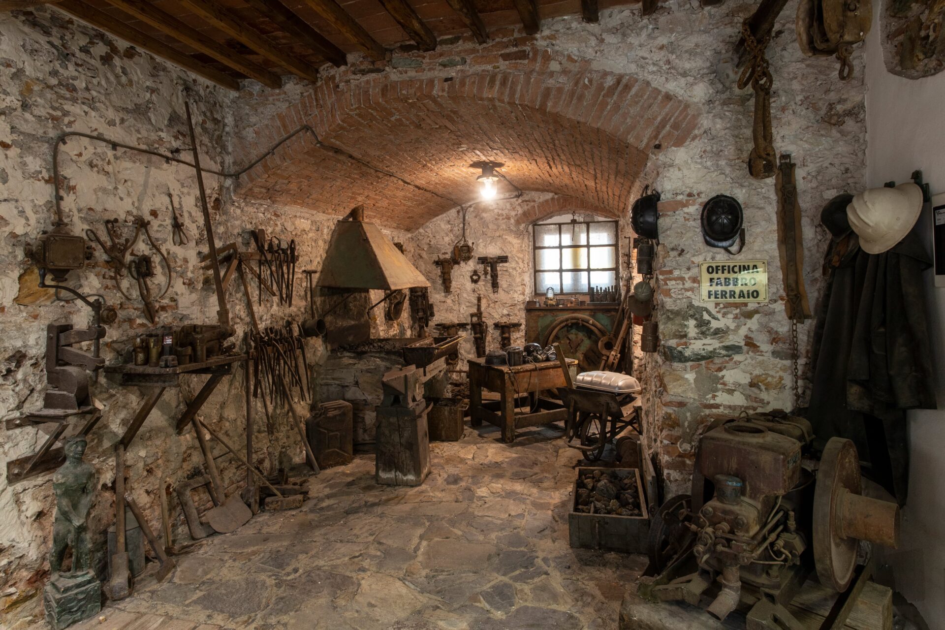 Museum of Elba Minerals and Mining Art in Rio Marina. Photo: R. Ridi / Museum System of the Tuscan Archipelago