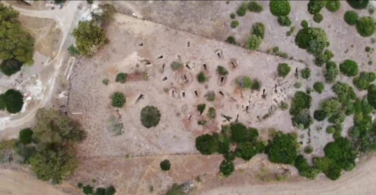 La necropoli della Scaglia. Foto: Gruppo Archeologico Romano