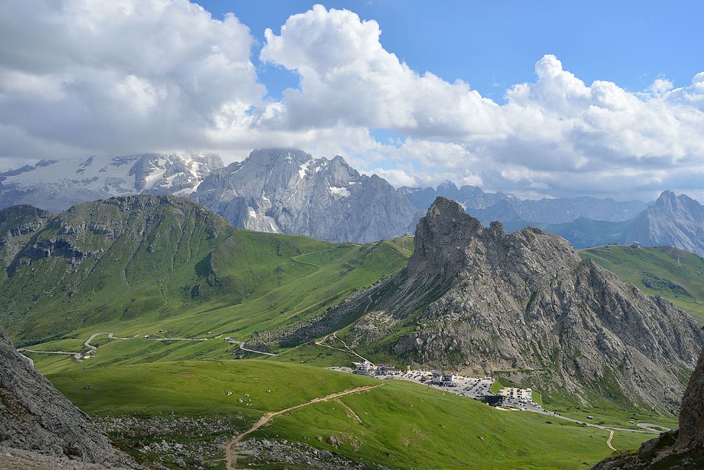 The Pordoi Pass