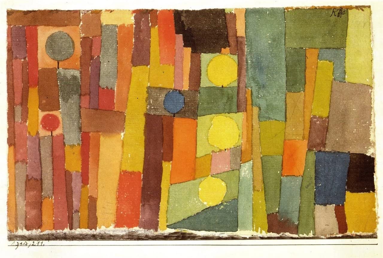 Paul Klee, Nello stile di Kairouan (1914; matita e acquerello su carta, 123 x 195 mm; Berna, Paul Klee Foundation)
 Paul Klee, Nello stile di Kairouan (1914; matita e acquerello su carta, 123 x 195 mm; Berna, Paul Klee Foundation)