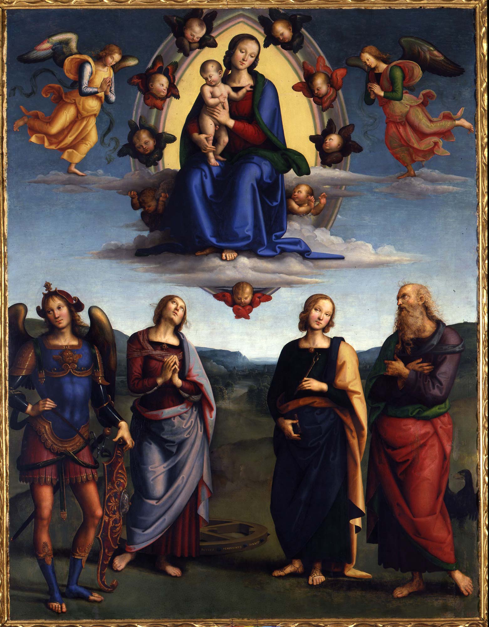 Perugino, Pala Scarani (1500 circa; olio su tavola; Bologna, Pinacoteca Nazionale)
 Perugino, Pala Scarani (1500 circa; olio su tavola; Bologna, Pinacoteca Nazionale)
