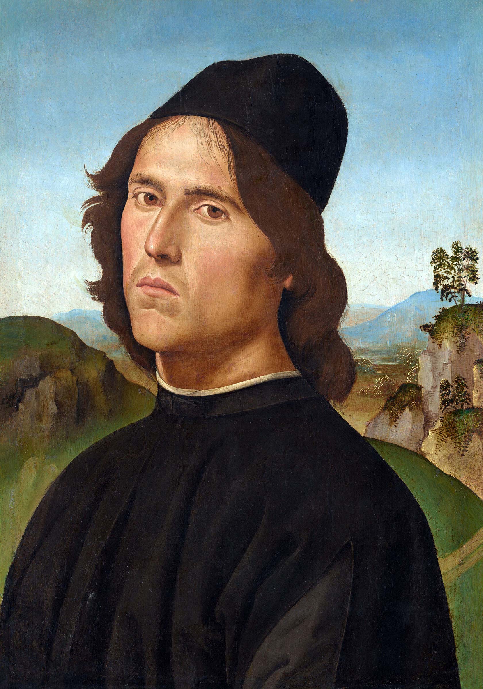 Perugino, Ritratto di Lorenzo di Credi (1488; olio su tavola trasferito su tela; Washington, National Gallery of Art)
 Perugino, Ritratto di Lorenzo di Credi (1488; olio su tavola trasferito su tela; Washington, National Gallery of Art)